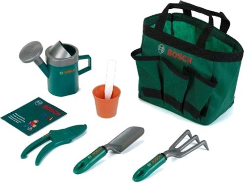 Klein Bosch sac de jardinage avec outils vert 8-pièces