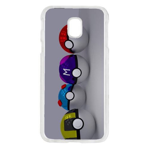 Coque Pokeball Compatible Galaxy J7 2017 Transparent