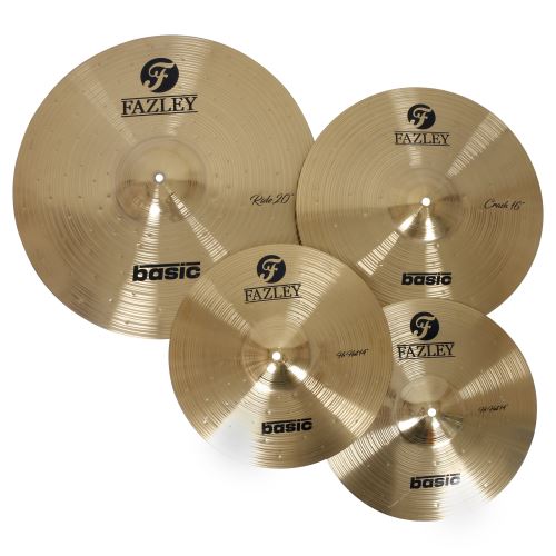 Fazley CYM Basic KIT set de cymbales (x3) avec housse