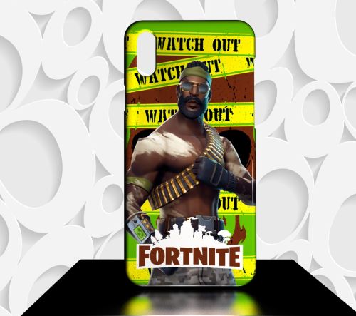 Coque compatible pour Samsung Galaxy A10 Fortnite Battle Royale 026