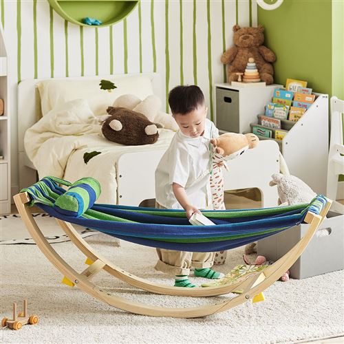 Lit Enfant Bébé Hamac Enfant Chaise Longue pour Enfant KMB16-J SoBuy®