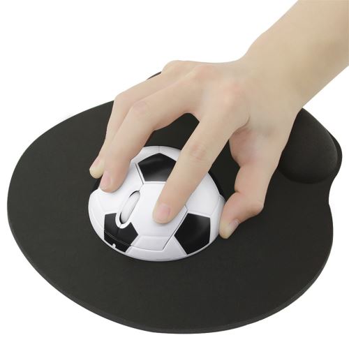 Souris sans fil 2.4G football ergonomique 3D Sport Souris Optique de football pour PC portable_onaeatza291