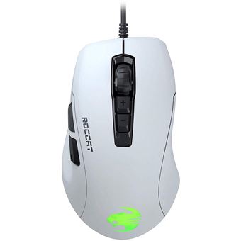 ROCCAT KONE Pure Ultra - Souris - ergonomique - pour droitiers - optique - 7 boutons - filaire - USB 2.0 - blanc - 1