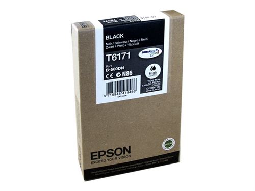 Epson T6171 - haute capacité - noir - originale - cartouche d'encre