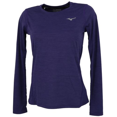 Maillot de running Mizuno Impulse ls tee running w Bleu taille : L réf : 51161