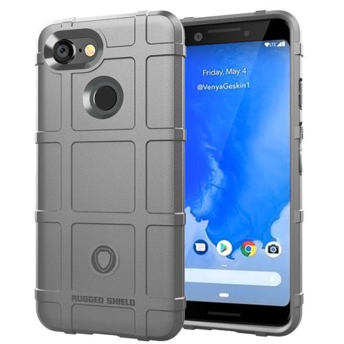 Etui Coque de protection durable anti choc pour Google Pixel3 - Gris