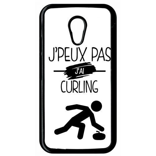 Coque j peux pas j ai curling 1 compatible motorola moto g2 transparent