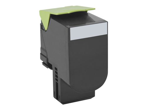 Lexmark 702HK - à rendement élevé - noir - originale - cartouche de toner - LCCP, LRP