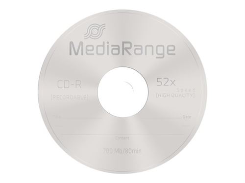 MediaRange - 100 x CD-R - 700 Mo (80 min) 52x - spindle
