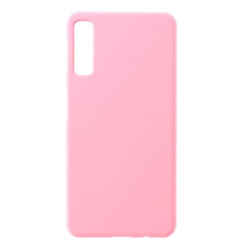 Coque en TPU rigide rose pour votre Samsung Galaxy A7 (2018)
