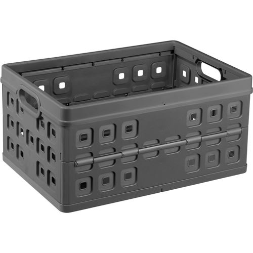 Sunware Gris - Boîte Pliante De Transport Ou Rangement Square 46 Litres - Image 1