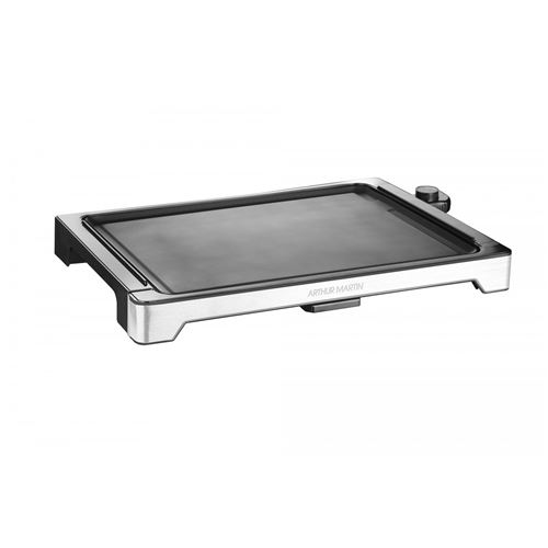ARTHUR MARTIN - AMPL20 - Plancha Ã©lectrique - 2000W - 47cm x 37cm - Thermostat rÃ©glable 5 niveaux