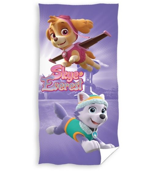 Nickelodeon serviette de bain Paw Patrol70 x 140 cm violet