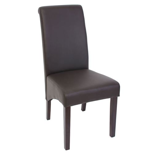 Mendler Marron 2X Chaise M37 - Similicuir - Image 2
