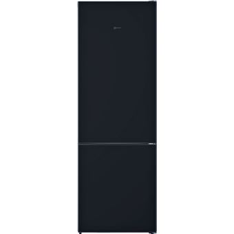 réfrigérateur combiné 70cm 435l a+++ nofrost noir - kg7493bd0