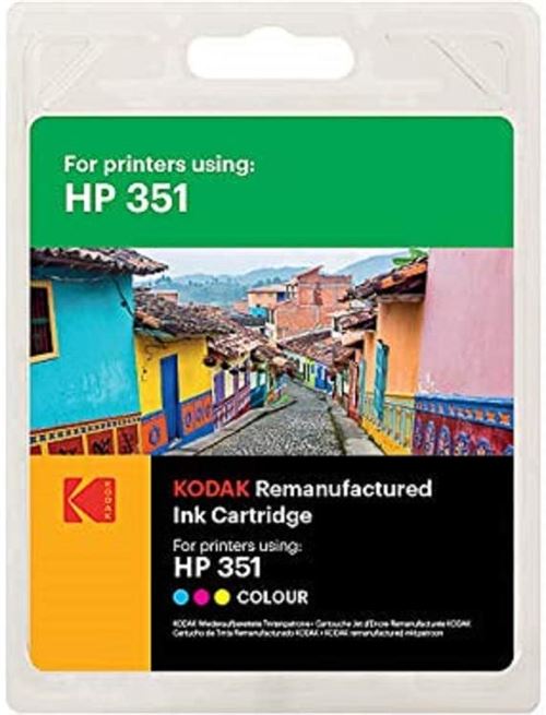 Kodak Supplies 185H035113 approprié pour HP DJD4260 Encre Couleur Compatible Aussi HP351/CB337EE 170 côtés 12ml