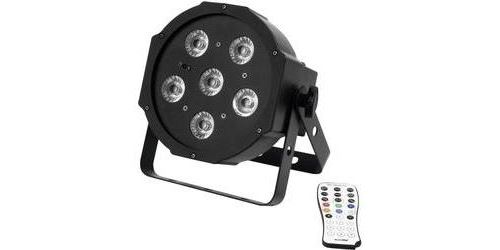 Projecteur PAR LED Eurolite SLS-603 Nombre de LED: 6 x 3 W