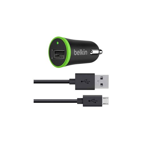 Chargeur & batterie portable Belkin F8m887bt04-blk Auto Noir, Vert Chargeur De Téléphones Portables