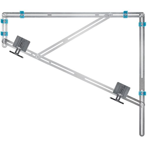 Wolfcraft 5210000 Gabarit pour marches descalier Equerre-araignée