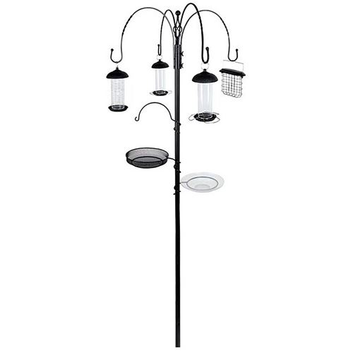 Meilleurs prix pour Gardman - Kit mangeoire avec bain à oiseaux Complete station