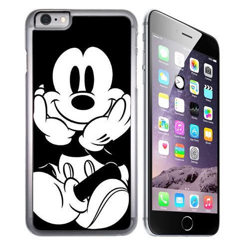 Coque pour iPhone 7 PLUS mickey noir et blanc