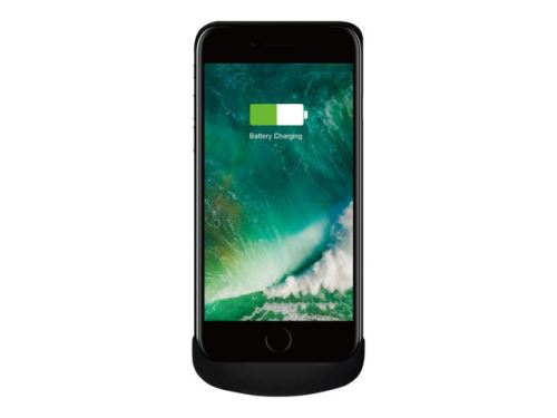 ZENS Wireless Charging Case - Récepteur pour chargement sans fil (Lightning) - noir - pour Apple iPhone 6, 6s, 7