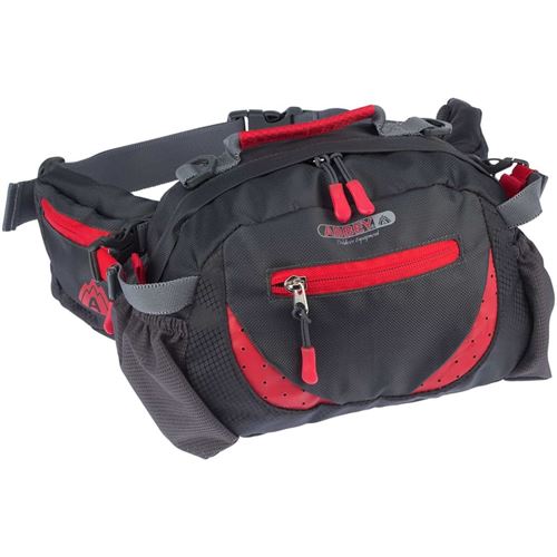 Abbey Sac de taille d'extérieur Anthracite et Rouge 21QE-AGR-Uni