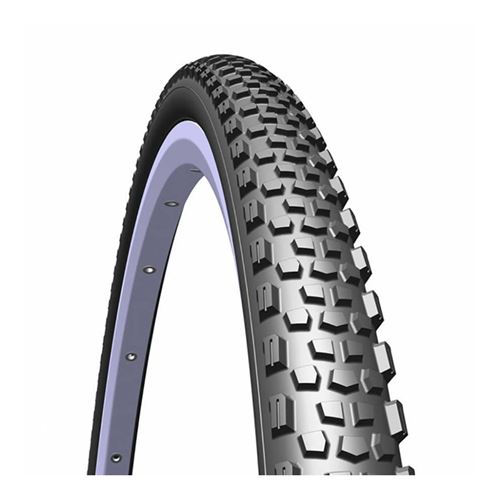 Pneu cyclocross 700 x 33 mitas x-field noir ts tubeless supra