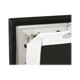Oray Cineframe - Écran de projection - montable au plafond, montable sur mur - 90.4" (230 cm) - 16:9 - blanc mat - blanc