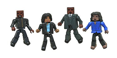 DIAMOND SELECT TOYS Ensemble Action Box Marvel Netflix Luke Cage Minimates