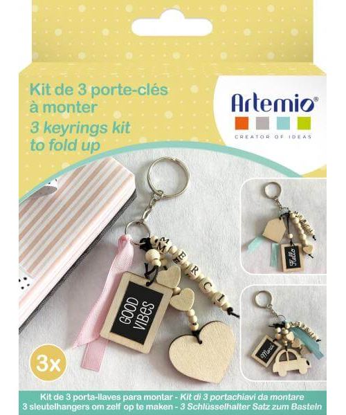 Kit DIY porte-clés - Merci