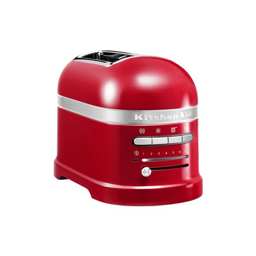 KitchenAid Artisan 5KMT2204EER - Grille-pain - 2 tranche - 2 Emplacements - rouge empire