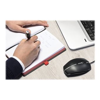CHERRY GENTIX 4K - Souris - droitiers et gauchers - optique - 6 boutons - filaire - USB - noir
