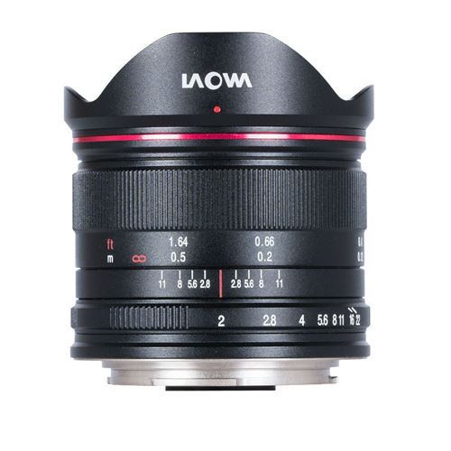 Laowa objectif 7,5mm f2 mft (4/3) - lightweight noir