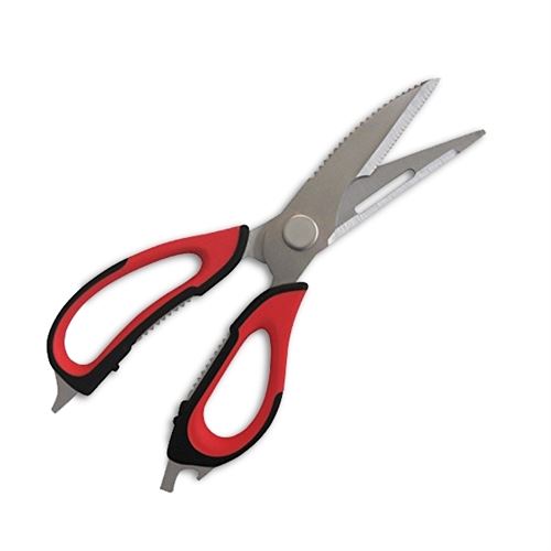 Totalcadeau Multi Ciseaux De Cuisine Fonction 7 En 1 Avec Étui Aimanté