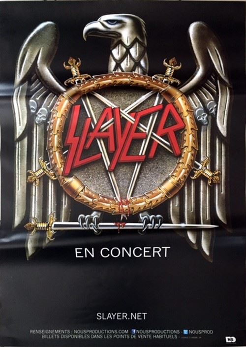 Slayer - 70x100 cm - AFFICHE / POSTER