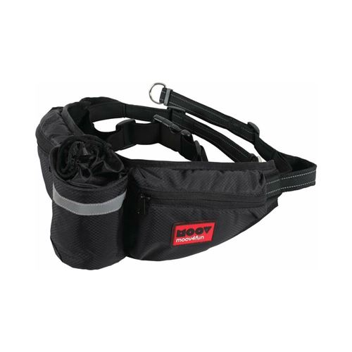 Zolux - Ceinture canicross joogging Moov noir