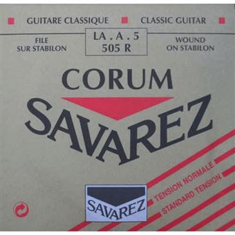 CORDES GUITARE SAVAREZ ALLIANCE CORUM 500R et 500AR - Guitares