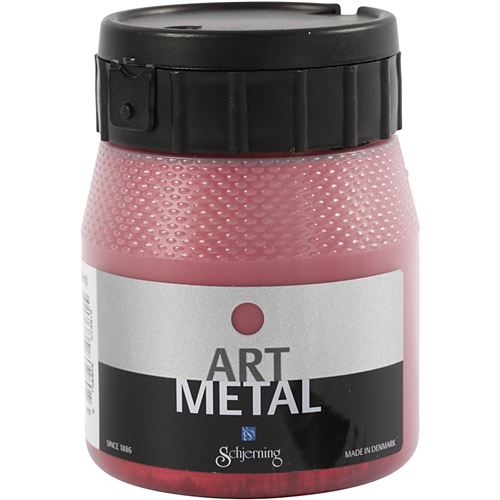 Schjerning peinture Art Métal 250ml rouge lava rouge