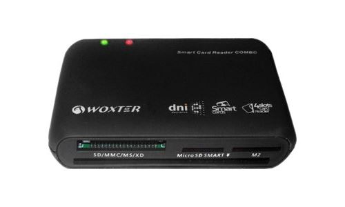 Woxter Smar Card Reader Combo - Lecteur de carte (MS, MS PRO, MMC, SD, xD, TransFlash, microSD, SDHC, MS Micro) - USB 2.0