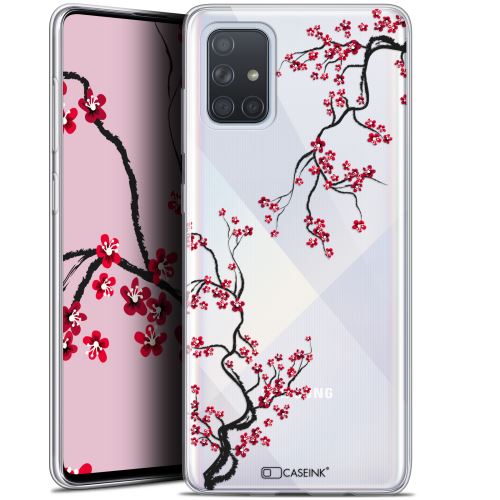 Coque Pour Samsung Galaxy A71 (A715) (6.7 ) Extra Fine Summer Sakura