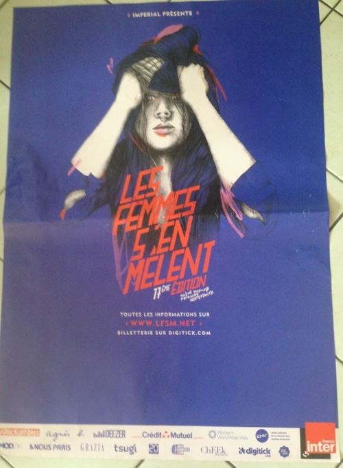 Les Femmes s'En Mèlent - 70x100 cm - AFFICHE / POSTER