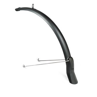 VWP Tige De Garde-boue 26 Pouces Pièce D'acier Noir VWP