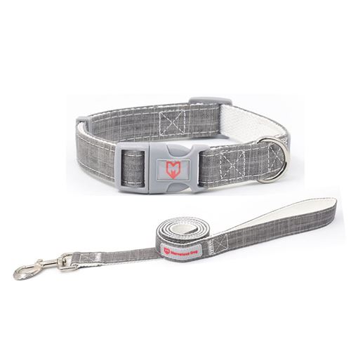 Meilleurs prix pour Collier et Laisse MARVELOUS Personnalisé kit pour Chien - Noir (Taille: L)