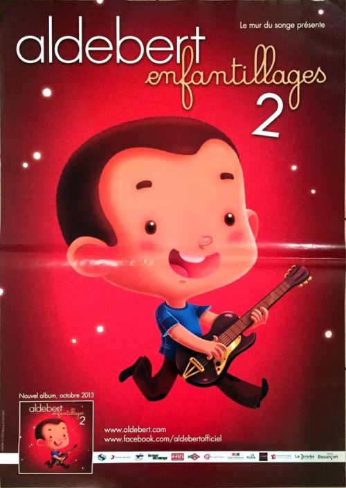 Aldebert - 70x100 cm - AFFICHE / POSTER
