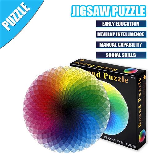 0€01 sur Puzzle 1000 Pièces paysage pour adultes et enfants 14_ Multicolore  - Puzzle - Achat & prix