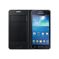 Etui Flip Cover Samsung pour Galaxy Core 4G, Noir