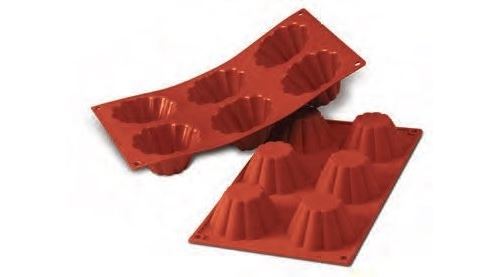 Silikomart 26.110.00.0065 sf 110 moule forme de rectangle silicone rouge brique 2,9 x 17,5 x 28,1 cm