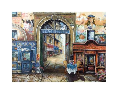 Puzzle 1500 Pièces Ravensburger Passage À Paris