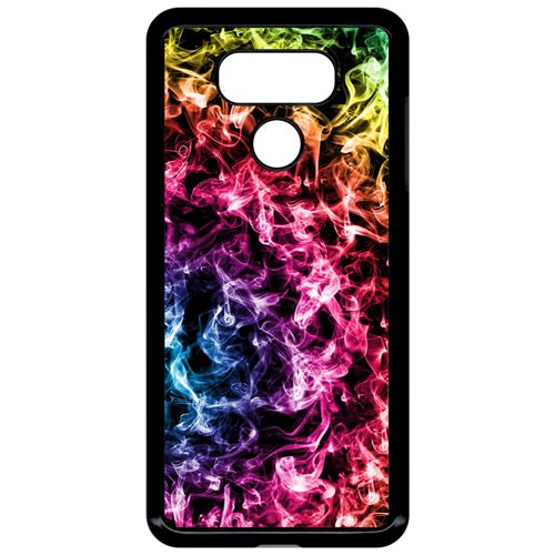 Coque lg g6 smoke fume arc en ciel